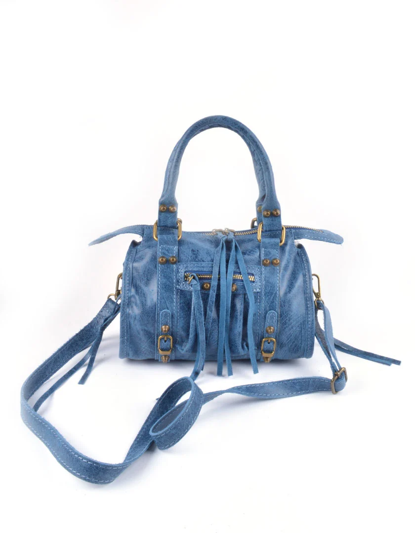 Kelly Bag Jeansblauw